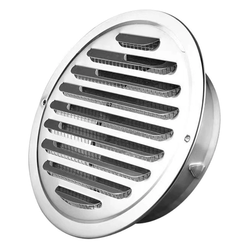 Воздушная крышка из нержавеющей стали 304 с плоской головкой 201, наружная стена, вытяжной кожух, дымовая выхлопная труба, вентиляционная крышка, вытяжной кожух