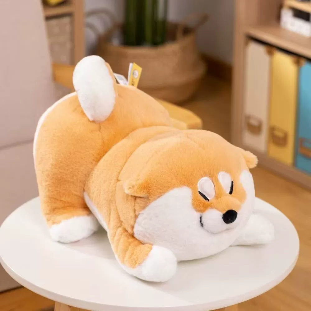 Мягкая подушка-игрушка Shiba Inu, плюшевая кукла 35,5–50,5 см, подарок на день рождения