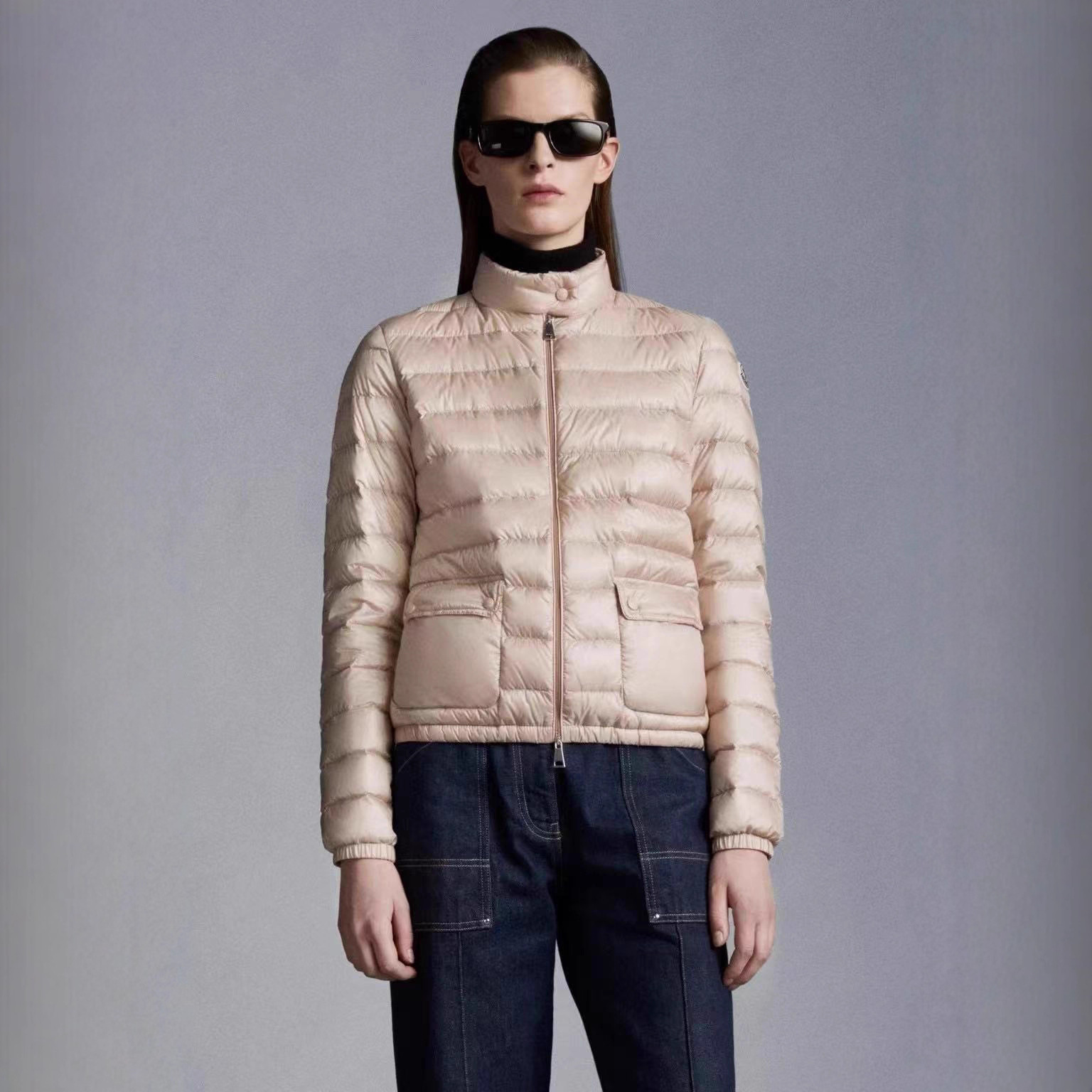 Nanyou Classy Women's Clothing 2025 Mon* New Stand-Up Collar Winter Mongolian Light Goose down down Jacket Women's New Style