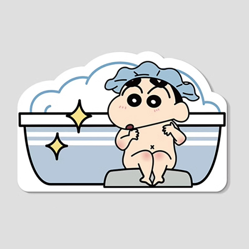 クレヨンしんちゃん珪藻泥フロアマット家庭用吸水速乾浴室フロアマットトイレドア滑り止めマットドロップシッピング|undefined