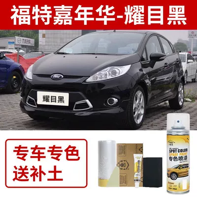 Ford Fiesta Self-Painting Magic Orange Car Scratch Repair Paint Pen Mood Blue Car Paint Electric Purple White (Avtomobil boya qələmləri) - ford-fiesta-dazzling-black-11th-anniversary-edition
