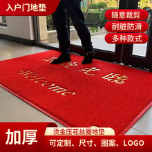 入户门地垫丝圈地垫可裁剪加厚宾馆专用脚垫防滑耐脏地毯批发