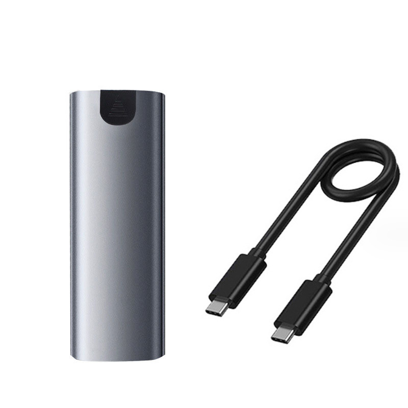 Caja de disco duro de estado sólido M.2 externa NVME/NGFF doble protocolo type-c3.2 portátil SSD caja de disco duro móvil