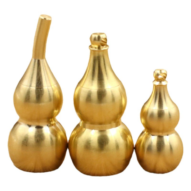 Оптовая продажа медной тыквы украшения из чистой меди тыквы большие и маленькие сплетни