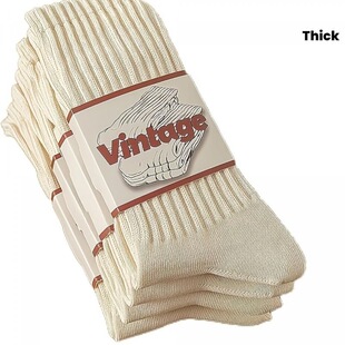 I 27067 Retro Chunky Knit Socks �͹Ŵ���m ���R�d�羳�W����