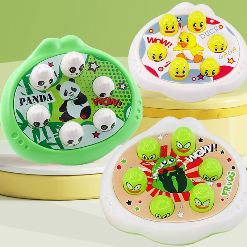 Детская декомпрессионная игрушка лягушка панда маленькая желтая утка хипает суслика