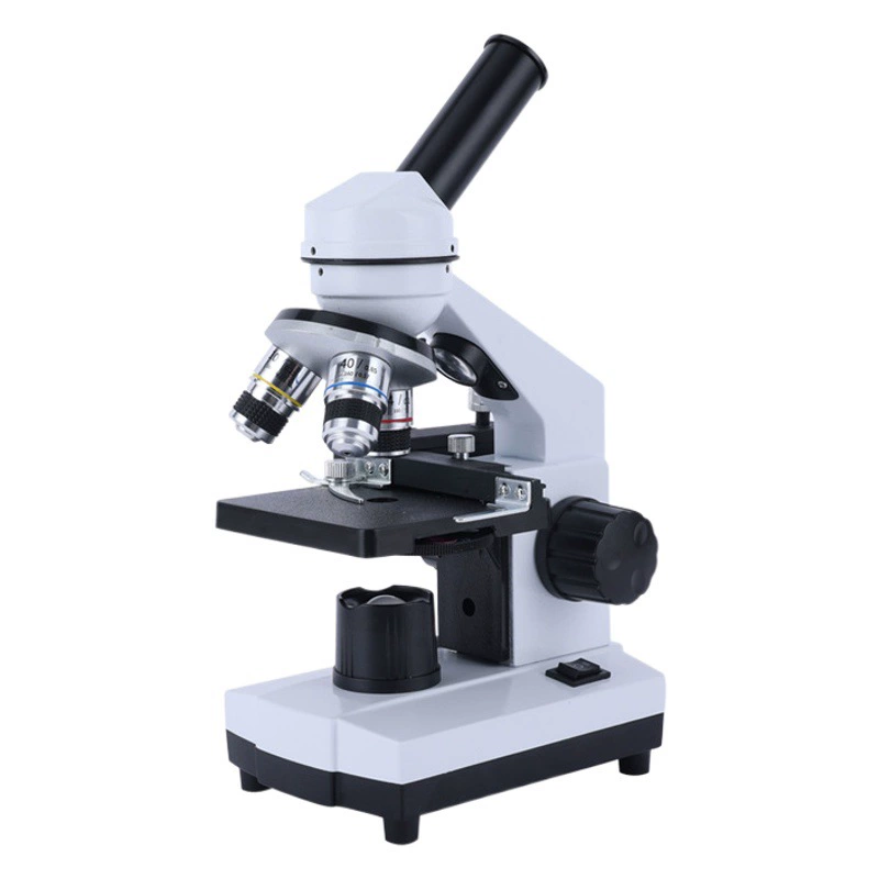 Монокулярный детский микроскоп студенческий профессиональный электронный Биологический микроскоп детский клеточный детектор микроскоп