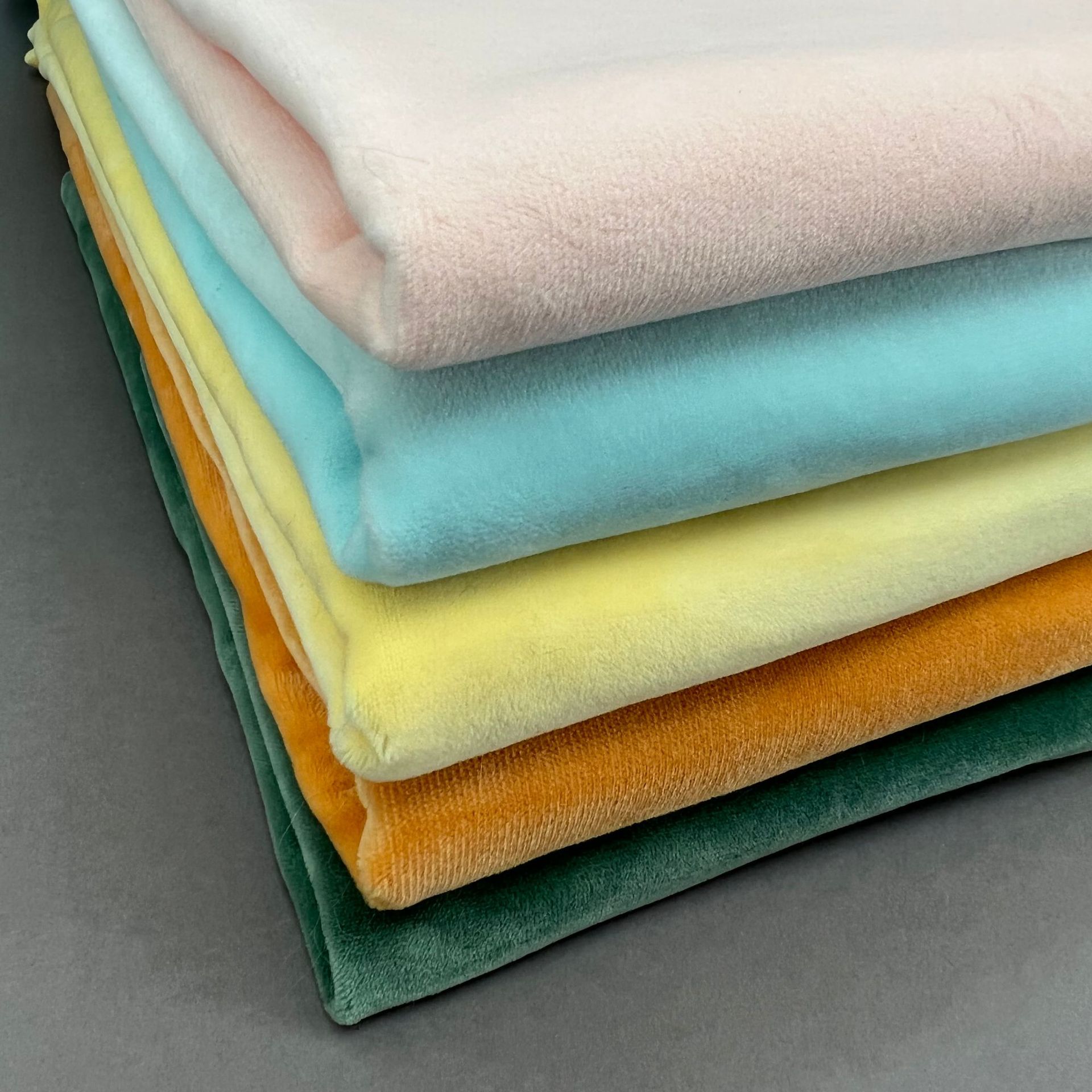 Inventario cristal de lana de 1mm tela de lana corta juguetes de peluche almohada ropa de tela suave suministro al por mayor espesamiento