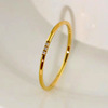 Europe and America fashion coil A grain of Diamond ring 18K Light extravagance Cold Titanium CNC Diamond Rings Women