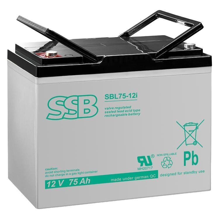 SSB蓄电池SBL75-12i 12V75AH不间断电源 通信后备电池 延长供电系