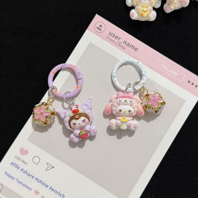 Sanrio, мультяшная подвеска, школьный рюкзак, подвеска
