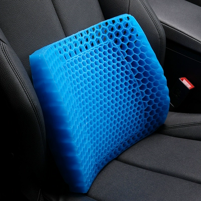 Car lumbar support, breathable cushion Waist support - dafang-gel-lumbar-support-comes-with-ice-silk-cover-default-item