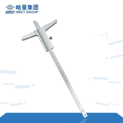 哈量(LINKS)深度游标卡尺0-200mm深度测量尺 精度0.02油标表卡尺