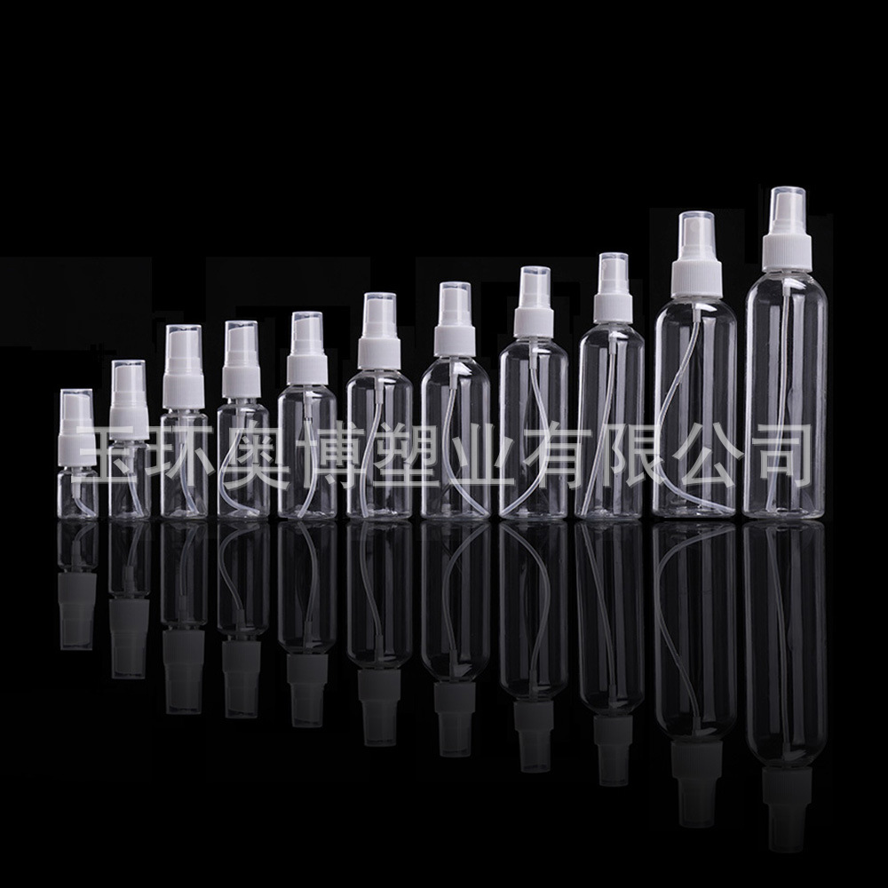 厂家现货30ml50ml80ml100ml消毒喷雾瓶便携式旅行香水分装瓶透明