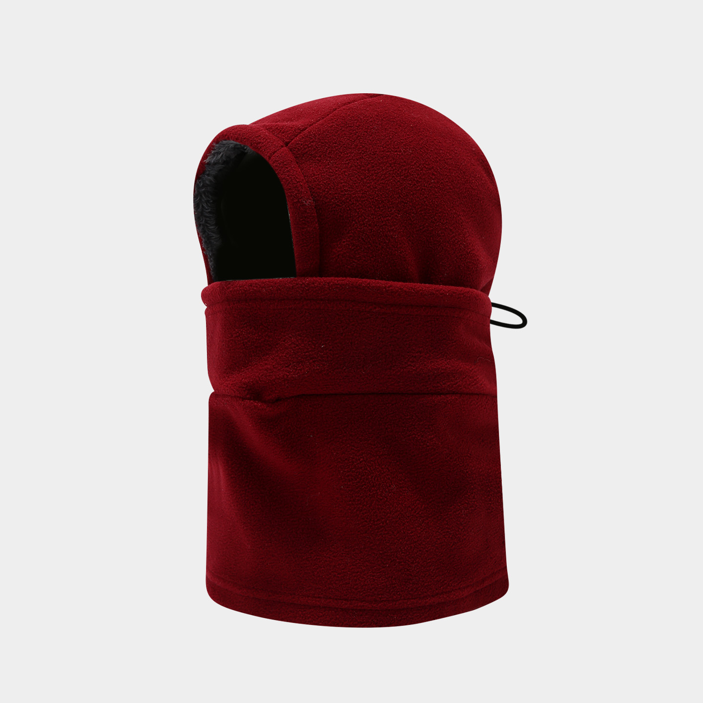 Sombrero de terciopelo al aire libre otoño y invierno más sombrero de esquí deportivo de terciopelo sombrero de protección de la cabeza caliente a prueba de viento protector de orejas protector de la cara sombrero de bicicleta