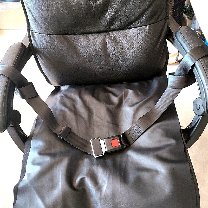 Electric Vehicle Tricycle Child Safety Belt, Wheelchair Safety Belt, Stretcher Type, No Need for Screws, No Installation Required Safety Belt