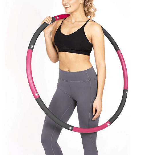 Removable 8-section hula hoop 7-section fitness slimming waist belly contracting plastic foam hula hoop