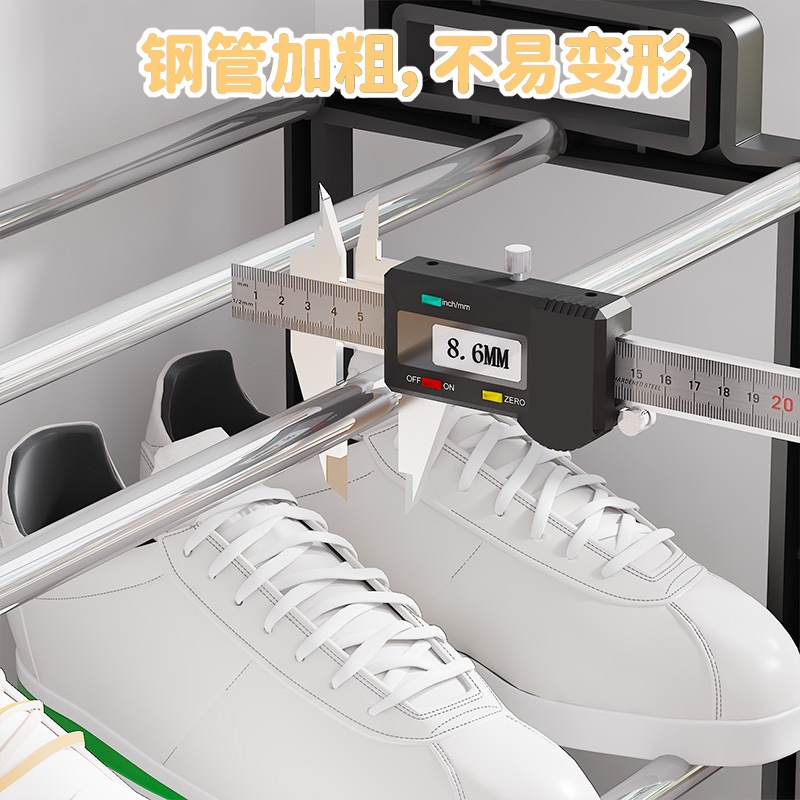 Zapatero de puerta con asa diseño patentado venta directa de fábrica 2 pares ideal para dormitorios estudiantiles