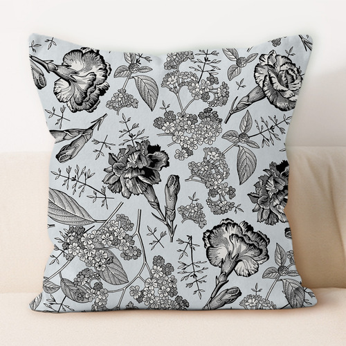 Classic pattern pillows, home sofa pillows, car waist pillows, lunch break office cushions