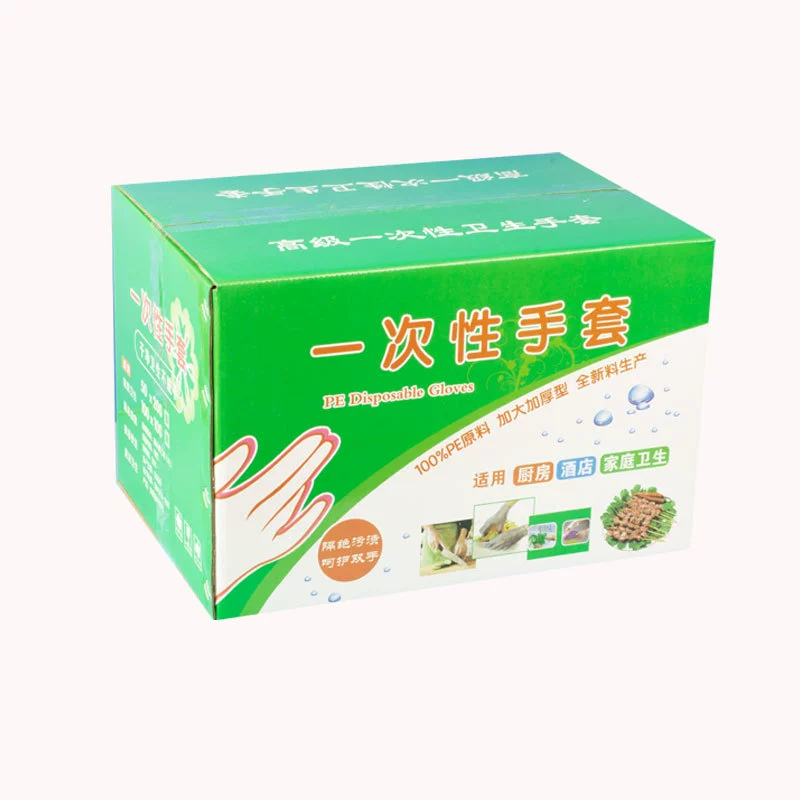 Одноразовые перчатки Пищевая коробка 100 упаковок кейтеринг кухня утолщенный класс прочный мешок pe Салон красоты производитель