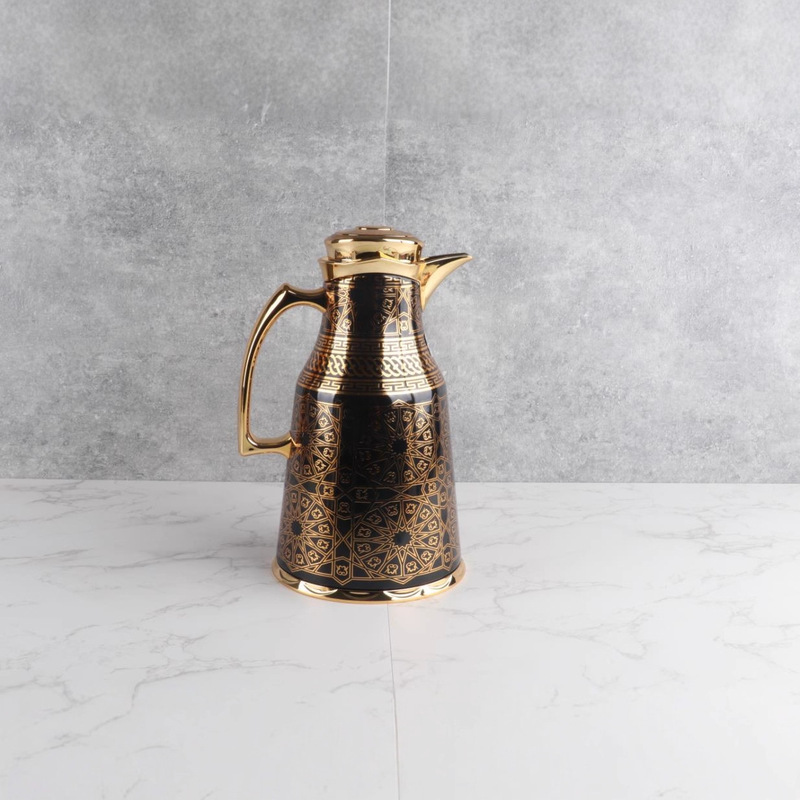 Ejshe European-Style Fashionable Middle Eastern Coffee Pot, Arabic Thermos Pot, Teapot, Home and Restaurant Water Kettle, Thermos Flask Ejshe European-Style Fashionable Middle Eastern Coffee Pot, Arabic Thermos Pot, Teapot, Home and Restaurant Water Kettle, Thermos Flask