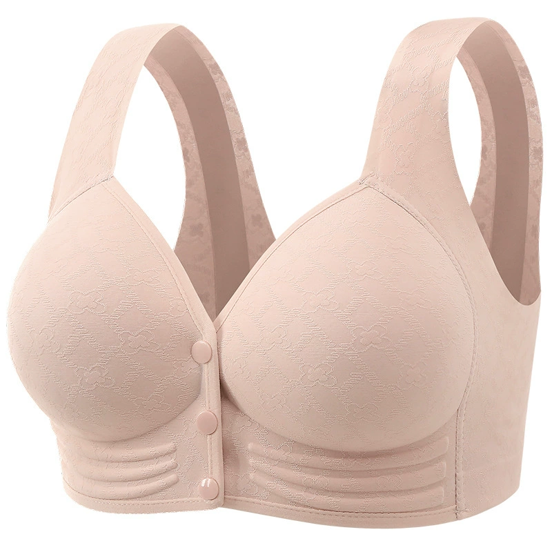 Set, underwear for breastfeeding, thin supporting push up bra, wireless bra, vest, plus size