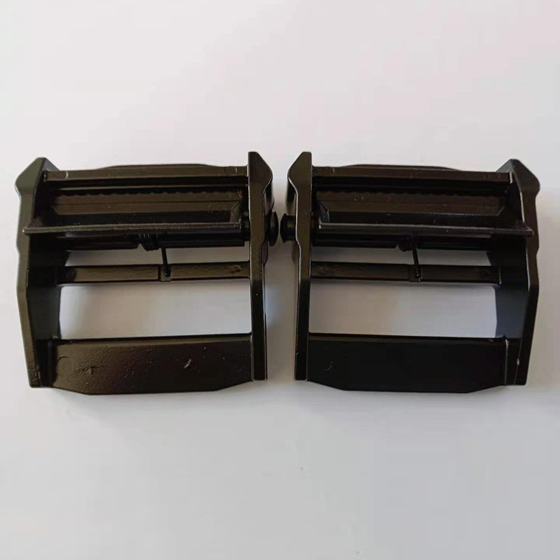 50MM 2英寸 黑电泳全锌扣 锌合金铁扣子 收紧器 拉紧器 锁具