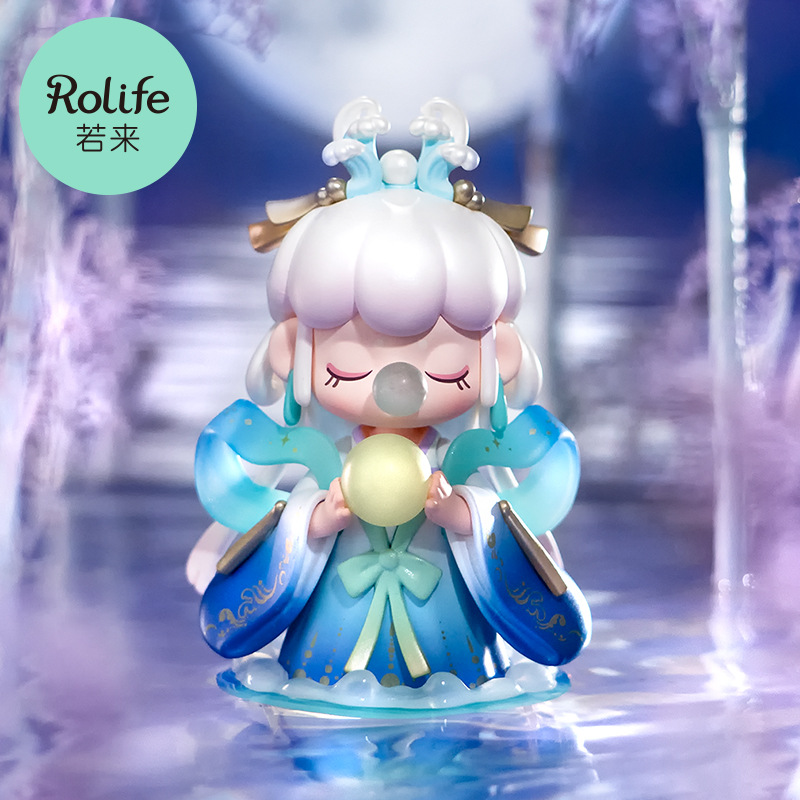 Ruo Lai Rolife Nan Qian Nanci Poemas y canciones Caja ciega Cute Ancient Style Doll Hand Girl Gift