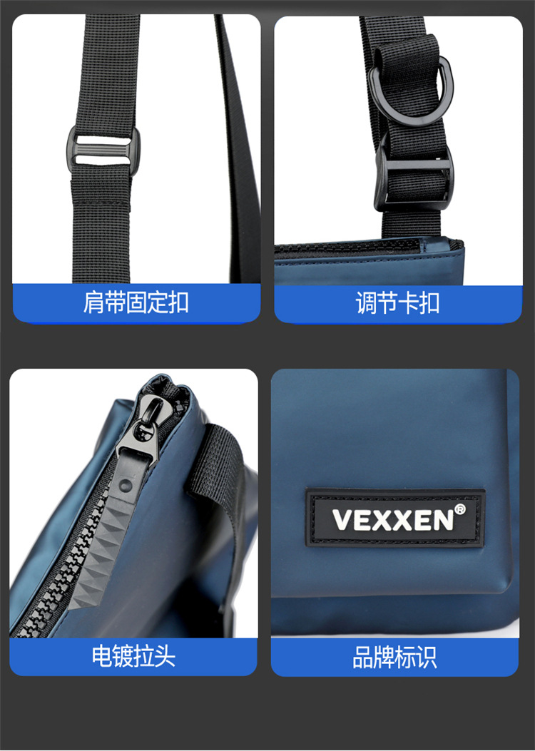 2025 Herrentasche Umhängetasche Casual Schultertasche Herrensrucksack Mini Handytasche Hochformat hochwertiges Design wasserabweisend leicht tragbar