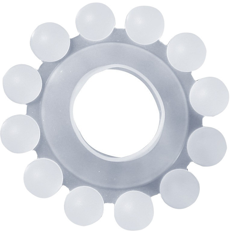 Anillo de cerradura de perlas para hombres Anillo de cerradura de perlas de sexo Cubierta de cerradura de ojos de oveja Juguetes sexuales Dientes de lobo Productos para adultos