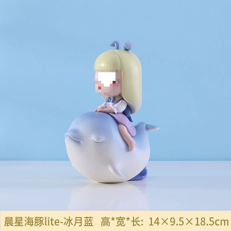 Mi life Jia Xiaoou милый маленький зверёк кот генерал дракон медведь искусство прилив играющая девушка настольный автомобиль
