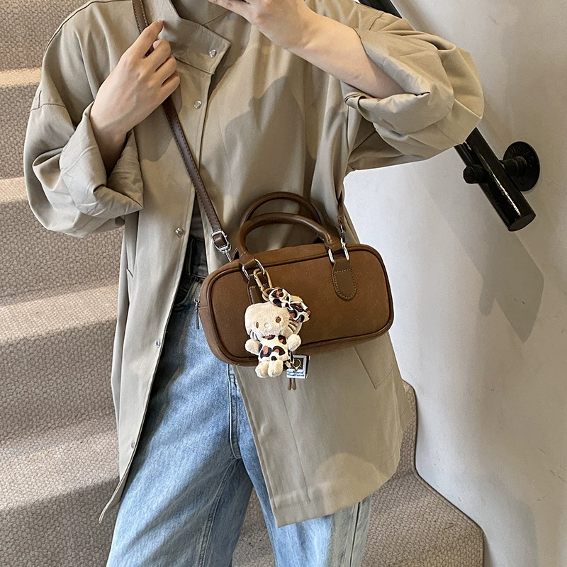 Зимняя ретро плеч bag короче