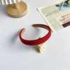 Sponge headband, retro cloth, cute hair accessory, simple and elegant design