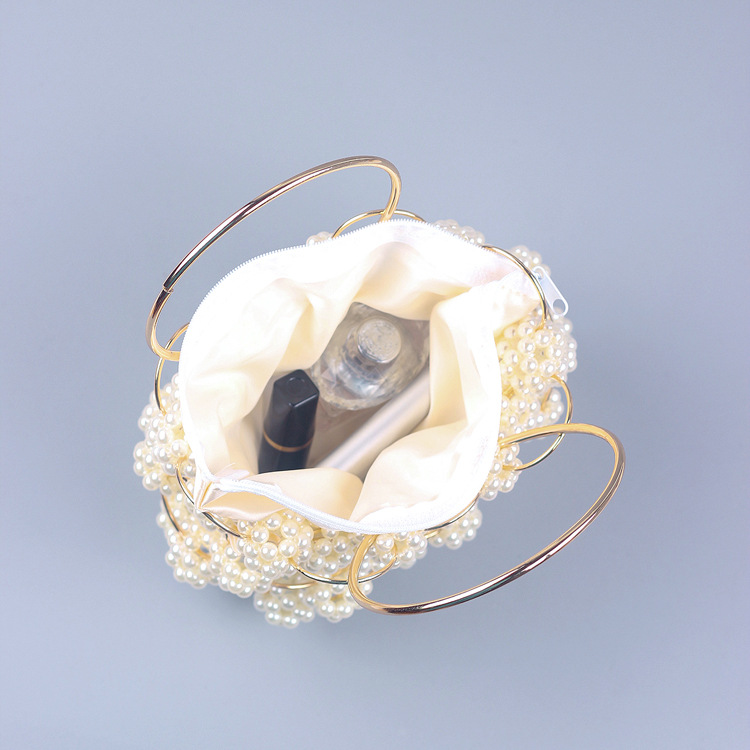 Small white purse pearl
