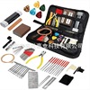 Guitar, tools set for repair with accessories, 72 pieces