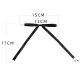 Cross-border Hot Selling 1cm Long Tail Tie Bow Black Cake Card Decoration Christmas Tree Dress Up Bow