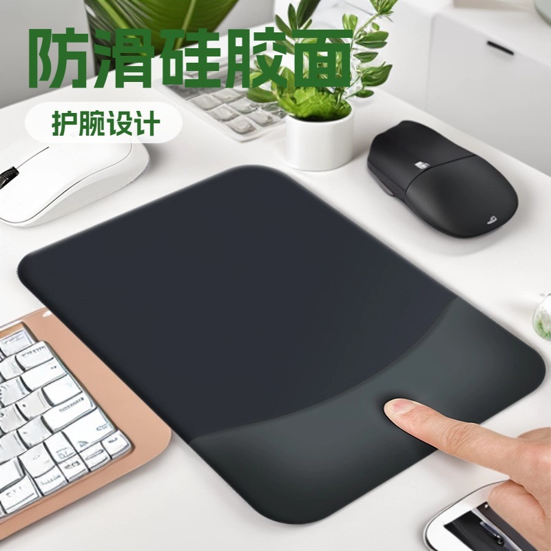 마우스 패드, 얼룩 방지 애니메이션 키보드 손목 받침대, 손목 보호대, 컴퓨터 책상 미끄럼 방지 패드, 실리콘 패드