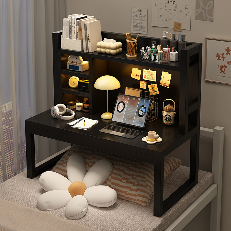 Computer Desk Bed College Student Lazy Desk Bed Bunk Bed Dormitory Bedside Study Table Storage Table