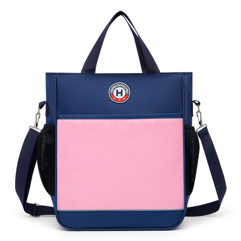 Bolsa de impresión personalizada logotipo de estudiantes de primaria bolsas de reparación de lecciones de entrenamiento de niños portátiles impresión personalizada