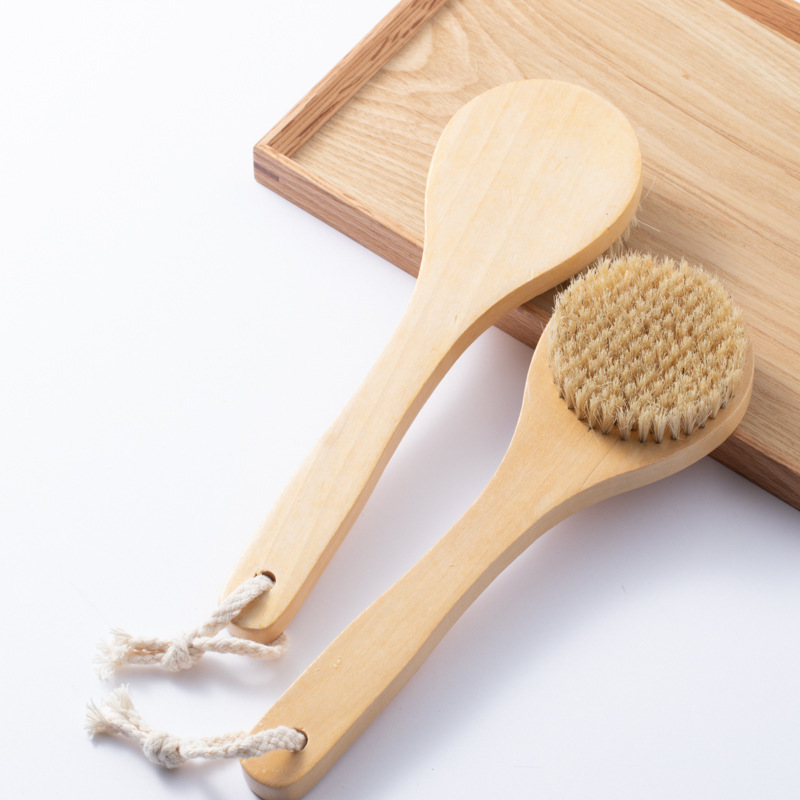 Hemu Bath Brush Cleaning Supplies Bristle Brush Long Handle Brush 25cm Bath Brush Bath Supplies Hemu Bath Brush Cleaning Supplies Bristle Brush Long Handle Brush 25cm Bath Brush Bath Supplies