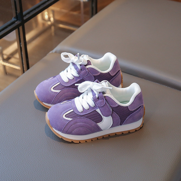 Children's autumn casual footwear for boys with velcro