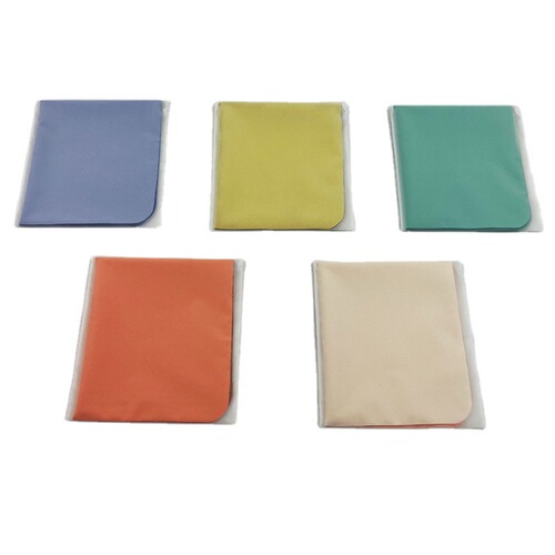 Microfiber glasses cloth, colored cleaning cotton wiping cloth, two-color needle-one myopia glasses cloth cleaning cloth