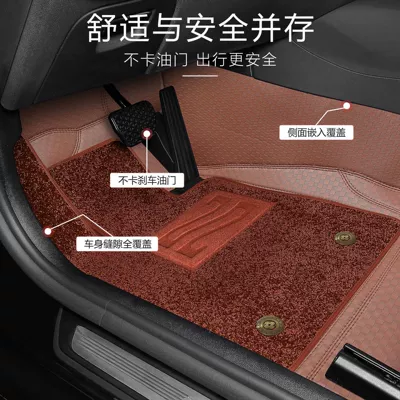 soft-pack leather car floor — Modelə uyğun ayaqaltı