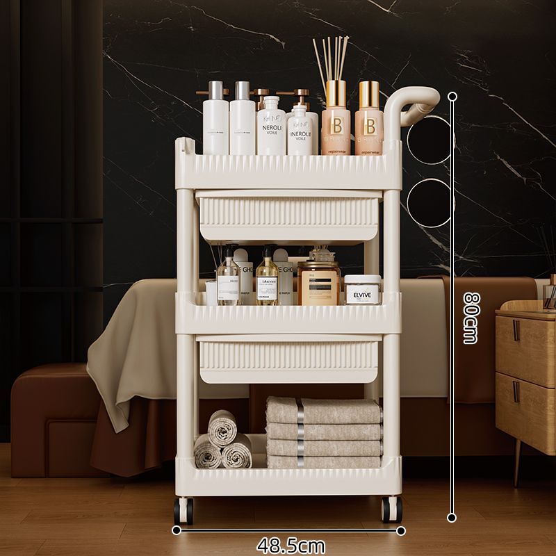 美容室小型トロリーツールカートモバイル多層トロリーカート収納ラック器具家庭用|undefined