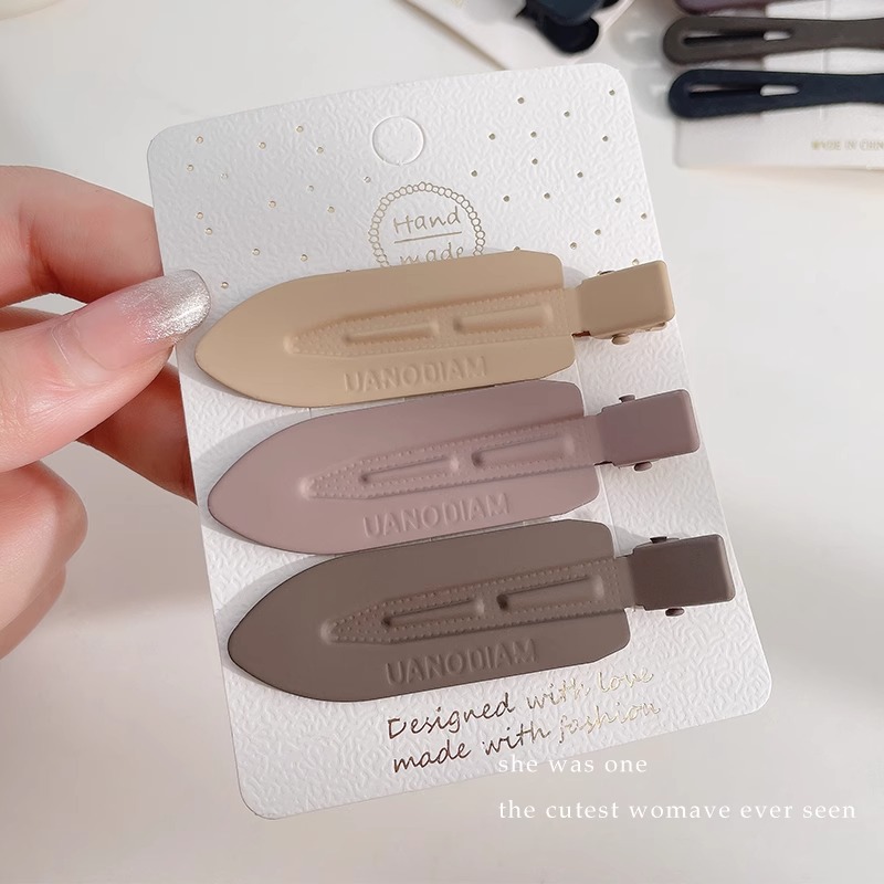 Meilad clip para el cabello para mujeres 2025 nuevo red lateral bang clip para el cabello frente clip para el cabello BB clip para el cabello