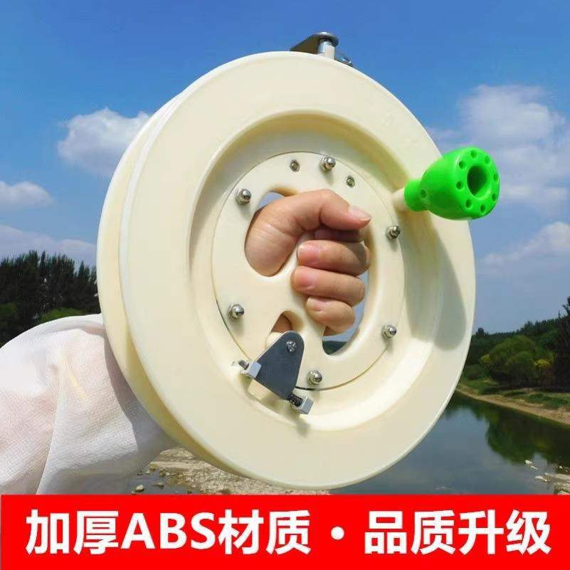 鱼线卷线盘钓鱼线圈盘轮盘收线盘海钓船钓轮手把轮缠绕卷线器手摇