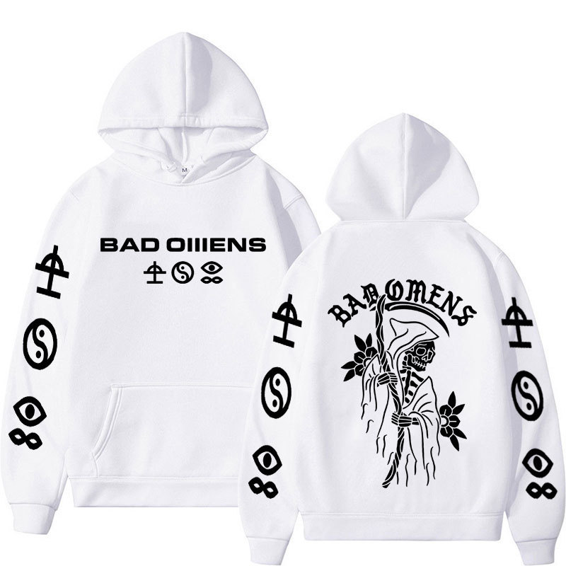 Bad Omens Band Tour American Music Print Hoodie The Death of