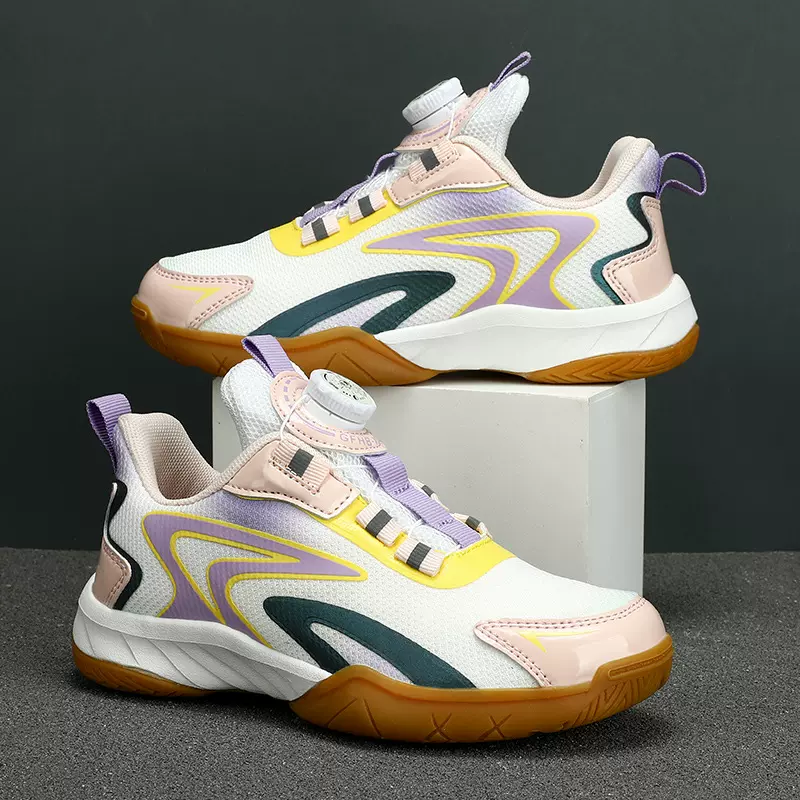 专业羽毛球鞋儿童秋季新款男童透气减震乒乓球鞋超轻运动鞋女童