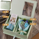 Aromatherapy gift box + aromatherapy (blue) + handbag