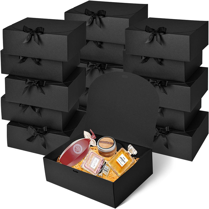 (Cross-border trading), white leather gift box with bow, Birthday gift 2